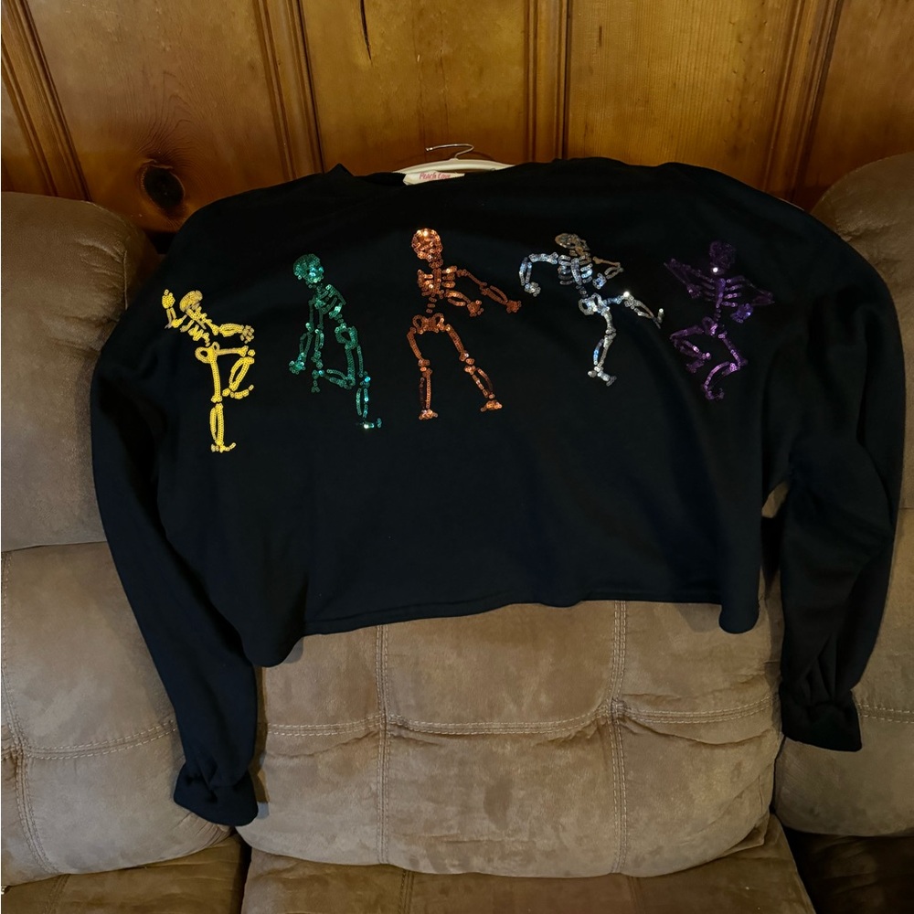 Peach Love Halloween sweatshirt